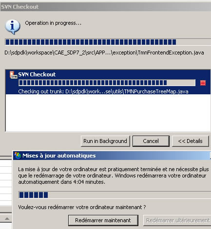 Mise Ã  jour automatique