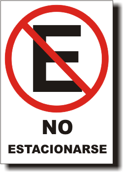 No estacionarse