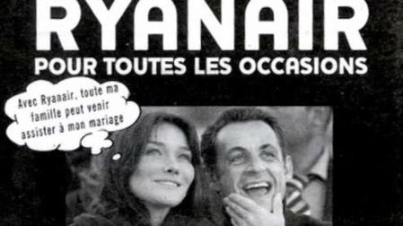 Ryanair, Sarko et Bruni