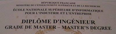 Mon diplome